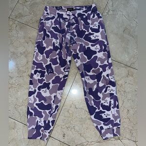 Ripndip Purple Camo Joggers